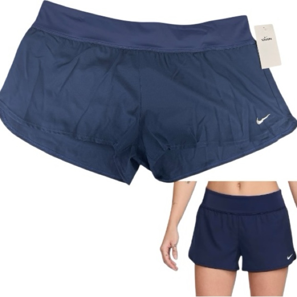 Nike Womens Essential Board Swim Shorts Size XL Navy NWT
